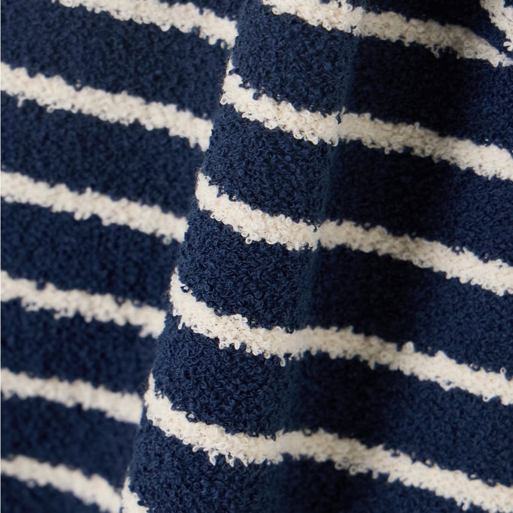 Givenchy striped terry halter neck mini dress in navy - Picture 3 of 10